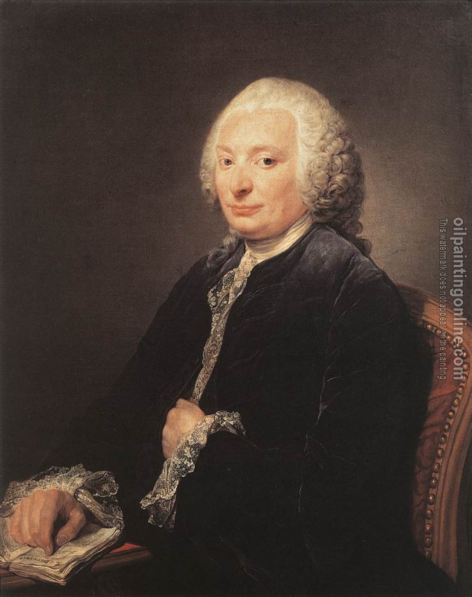 Greuze, Jean-Baptiste - Portrait of George Gougenot de Croissy